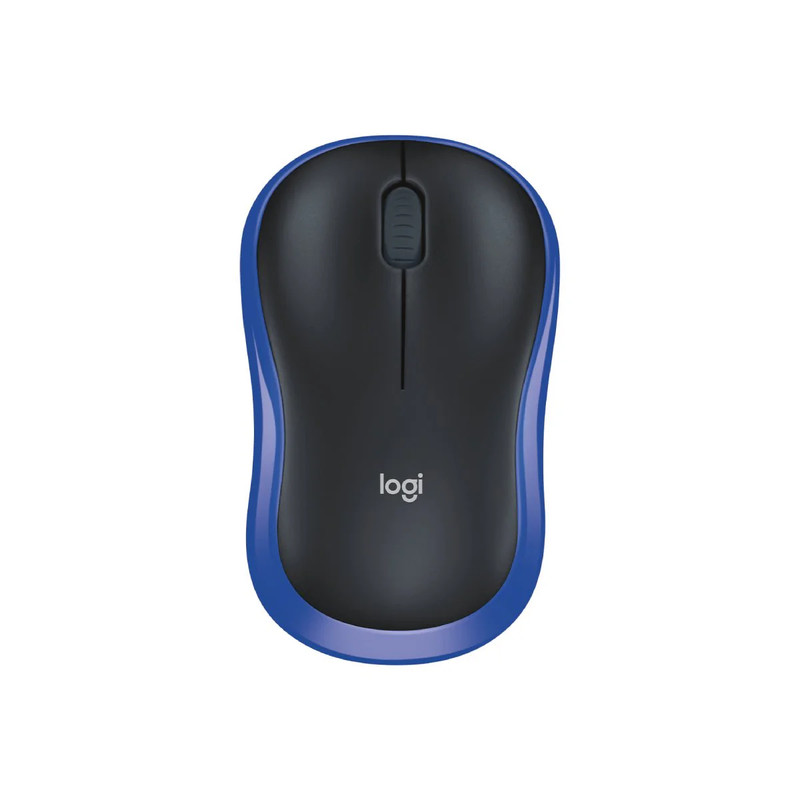 Logitech M185 Wireless Mouse - Blue - فأرة